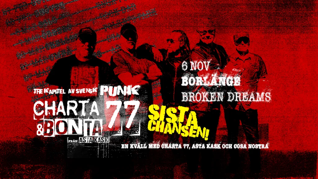 BD Live! – Charta 77 & Bonta från Asta Kask